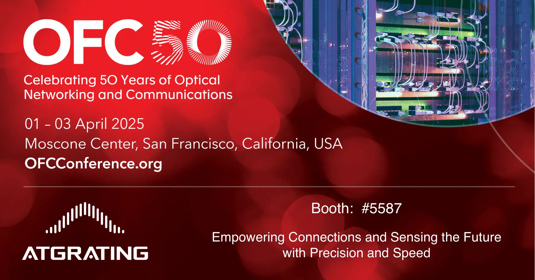AtGrating attended OFC 2025